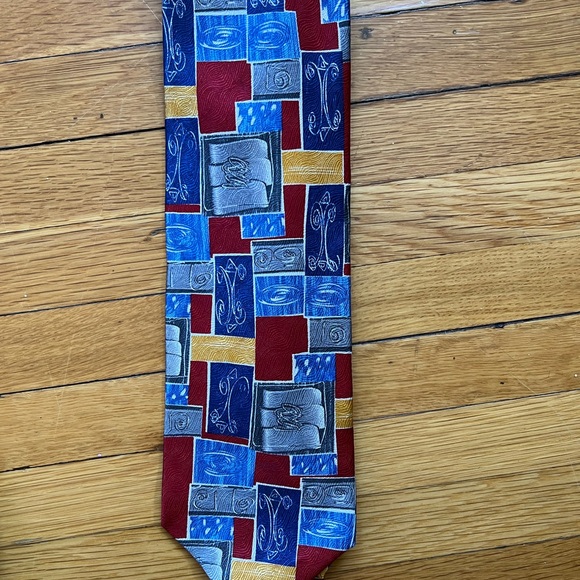 LOT OF 2 UNGARO SILK TIES - Picture 4 of 5